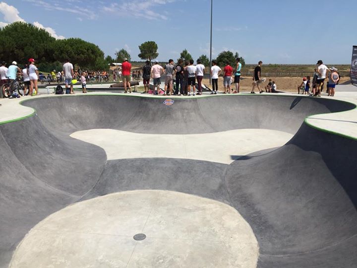 Aujourd’hui, inauguration du nouveau skatepark de La Tranche…